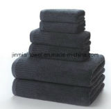 100% Cotton 500GSM 32s/2 White Bath Towel for Hotels