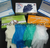 Translucent Vinyl Gloves for Examination with Ce FDA