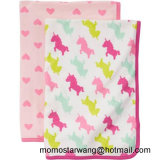 Printing Baby Bath Blanket Swaddle Blanket with High Quality