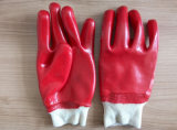 Cotton Interlock PVC Coated Work Glove (P9002)