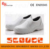 Anti-Static White Chemical Resistant Lab Safety Clog Shoes (SNM5217)