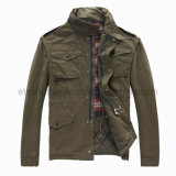 Winter Fashion Outwear Cotton Nylon Men's Padding Jacket (GT99501)