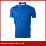 Men's Plain Golf Jacquard Collar Tee Shirts (P63)