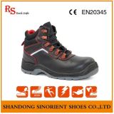 Plastic Toe Cap Black Hammer Safety Shoes RS136