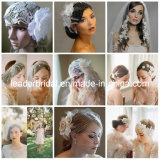 Custom Bridal Accessories Handmade Wedding Veils Fascinator Custom Bridal Birdcage Veils Hair Pieces V2017117