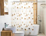Print Waterproof Shower Curtain-PVC Bathroom Mat