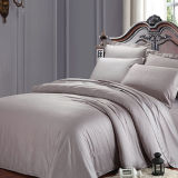 Gray Color 100%Cotton 300tc Hotel Bedding Set