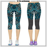 Quick Dry Yoga Capri Pants OEM Factory Customized Fitness Wear