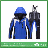 Winter Thermal Cotton-Padded Kids Snow Suits Waterproof Ski Coats