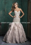 Stunning Beading Bodice Mermaid Trumpet Wedding Dress Prom Dress Wedding Gown (Dream-100033)