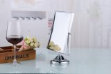 2015 Fashionable Square Metal Beauty Table Top Vanity Mirror