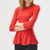OEM Lady Fashion Hot Sales Long Sleeve Sweater Clothing