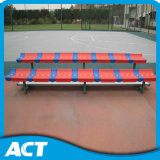 Metal Gym Bench Portable with Plastic Seat