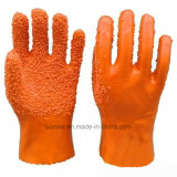 PVC Gloves with Large Particles on Palm