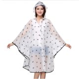 Fashion PVC EVA Lady's Women Rainwear with Full Printing