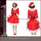 2018 Sexy Delightful Santa Sweetie Adult Christmas Dress Costume (TLQZ051)