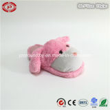 Pink Plush Dog Head Soft Toy Cute Fancy Custom Slipper