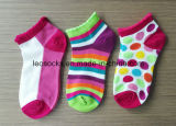 Children Socks with Pattern Knitted Ankle Cotton Socks