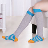 Women's Knee High Cotton Stockings Socks (WA008)