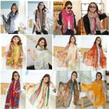 Hot-Selling New Designs Viscose Scarf for Lady