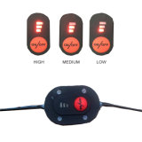 Three level Switch Buttons Controller for Heated Products work from 3.7V-16V