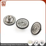 OEM Simple Prong Snap Decorative Metal Button for Jeans