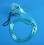 Medical Equipment Face Mask Oxygen Mask with Tube