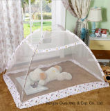 Baby Products Easy to Install 100%Polyester White Camoing Baby Mosquito Net