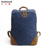 Washed Canvas Laptop Backpack Sport Comping Fashion Backpack Bag (RS2202-P)