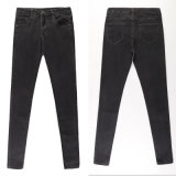 High Quality and Skinny Jeans with Straight Leg for Lady (HDLJ0029-17)