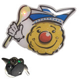 Custom LED Flashing Pin Badge for Promotion