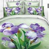 Big Flower 3D Bed Cover Cotton/Polyester Personalized Bedding Sets