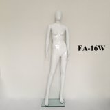 Glossy White Fashion Female Mannequin for Window Display
