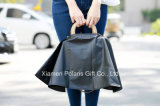 Novalty Customized Transparent Sheer Polyurethane PU Handbag Raincoat with Pouch