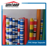 1000d PVC Color Striped Tarpaulin for Awnings, Tents, Shades