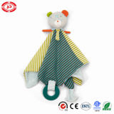 Teddy Bear Plush Soft Toy Blanket with Teether CE Gift