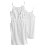 Great Quality Pure Cotton Kids Singlet Plain Girl Camisole