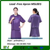Ce Approved Lead Free Protective Apron Radiation Protected Suit / X Ray Lead Apron Msl005
