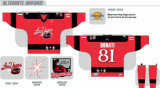 Customized Echl Las Vegas Wranglers Ice Hockey Jersey
