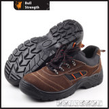 Suede Leather Safety Shoe with PU/PU Outsole (SN5115)