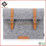 Protective Fashionable Design Gray Color Felt Handbags Laptop Bag Pouch Sleeve (FRT3-286)