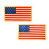 Chinese Factory American Flag Garment PVC Rubber Patch