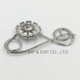 Factory Price Garment Accessories Custom safety Rhinestone Pin Gift Jewelry