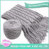 Large Hand Knitting Warm Merino Wool Custom Scarf