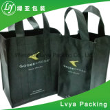 Custom Wholesale Colors Ultrasonic Heat Sealed Non Woven Wine Tote Bag