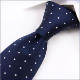 New Design Fashionable Novelty Stylish DOT Silk Woven Necktie-02