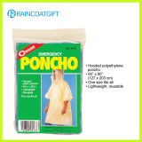 Emergency Pocket PE Rain Ponchos Rpe-029
