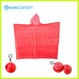 Cheap PE Disposable Rain Poncho Ball (RVC-106)