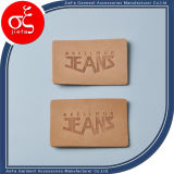 Stylish Design Denim Leather Label for Apparel