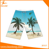 Healong Sublimation Printing Custom Beach Shorts Swimwear for Man